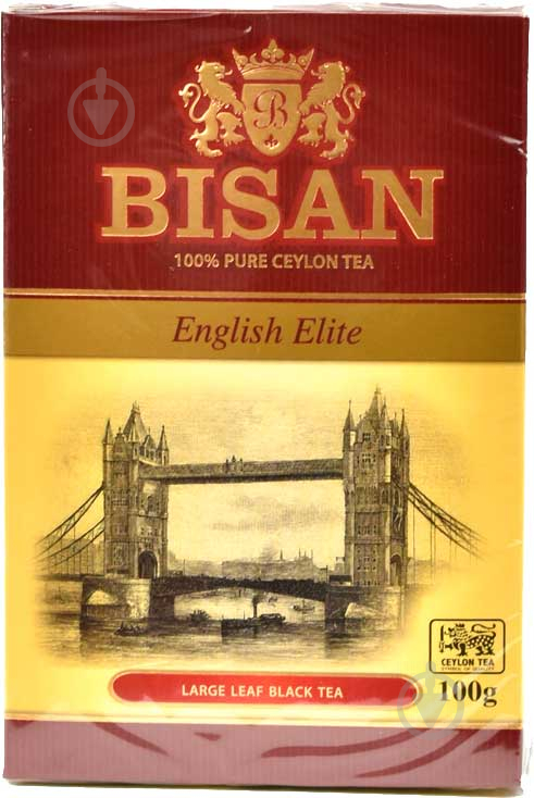 Чай чорний BISAN Англійський Елітний 4791007012597 100 г - фото 2