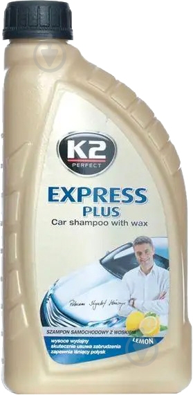 ᐉ Автошампунь для ручного миття K2 Express Plus (білий) K141 1000 мл ...