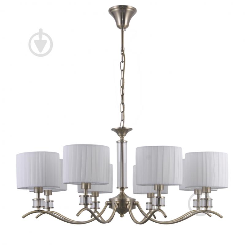 Люстра Victoria Lighting 8x40 Вт E14 бронза Sara/SP8 - фото 1