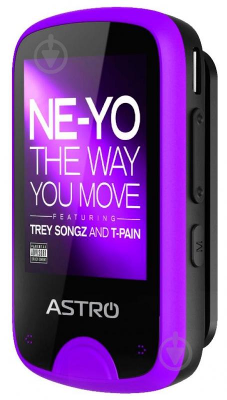 MP3-плеер Astro (M5 Black/Purple) - фото 1