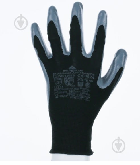 Перчатки Delta Plus с покрытием нитрил XL (10) WUAVE712GR10 - фото 2