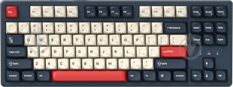 Клавіатура бездротова GamePro Asgard Ragnar Blue (MK285BL)