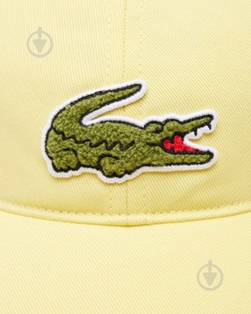 Кепка Lacoste RK3186-107 OS желтый - фото 4