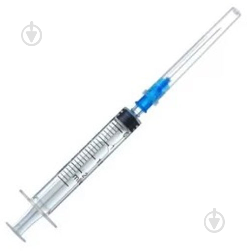 Шприц инъекционный Medicare 3-компонентный 2 мл U-100 (0,6 мм х 38 мм) одноразового применения 1 шт./уп. - фото 1 Шприц инъекционный Medicare 3-компонентный 2 мл U-100 (0,6 мм х 38 мм) одноразового применения 1 шт./уп. - фото 1