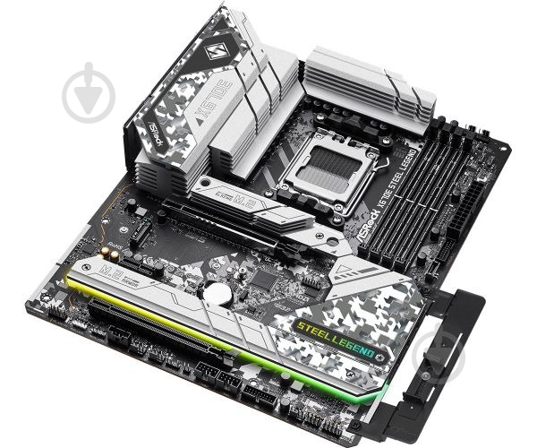 Материнская плата ASRock X670E STEEL LEGEND (Socket AM5, AMD X670, ATX) - фото 3