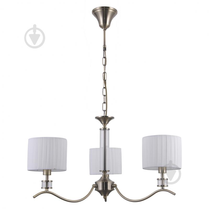 Люстра Victoria Lighting 3x40 Вт E14 бронза Sara/SP3 - фото 1 Люстра Victoria Lighting 3x40 Вт E14 бронза Sara/SP3 - фото 1