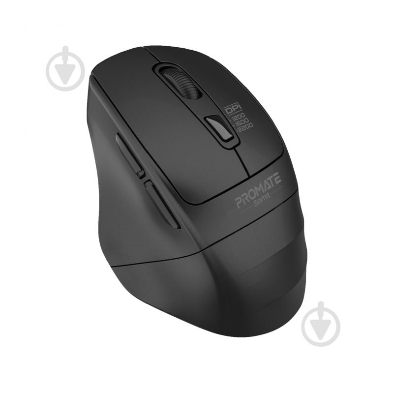 Миша Promate Samit Wireless black (samit.black) - фото 1