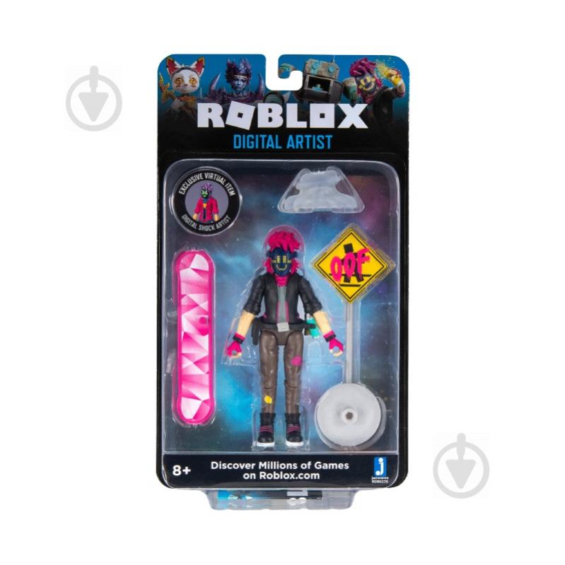 Фигурка коллекционная Jazwares Roblox Imagination Figure Pack Digital Artist W7 ROB0270 - фото 1