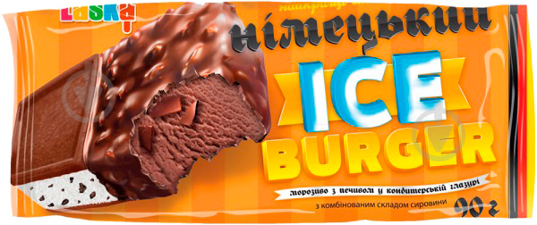 Морозиво Німецький Ice Burger 90 г - фото 1