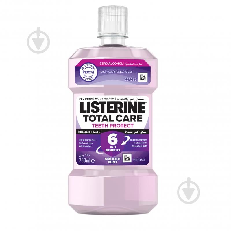 Ополіскувач для ротової порожнини Listerine 6 в 1 Total Care 250 мл - фото 1