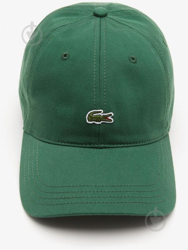 Кепка Lacoste RK0491-132 one size зеленый - фото 3