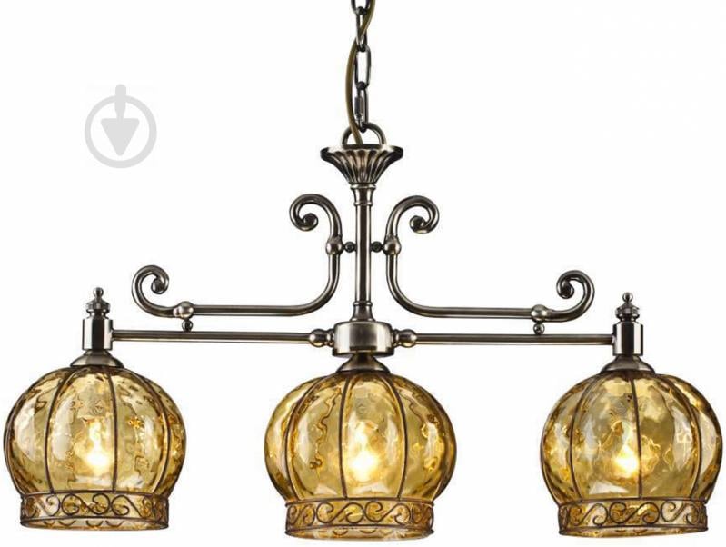 Люстра підвісна Arte Lamp Venice I 3xE14 антична бронза A2100LM-3AB - фото 1