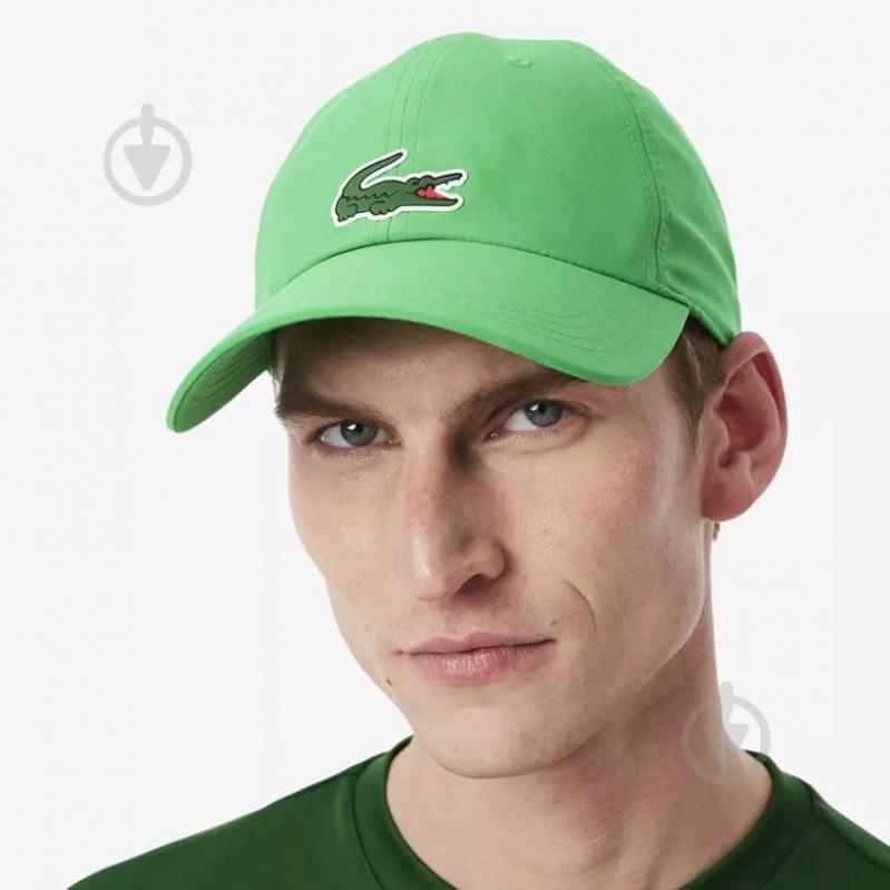 Кепка Lacoste RK2450-SIW one size зеленый - фото 4