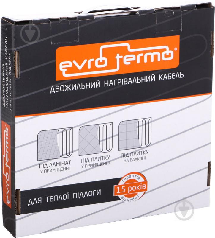 Нагрівальний кабель Evro-Termo 15, 4,4–7,4 кв.м - фото 5