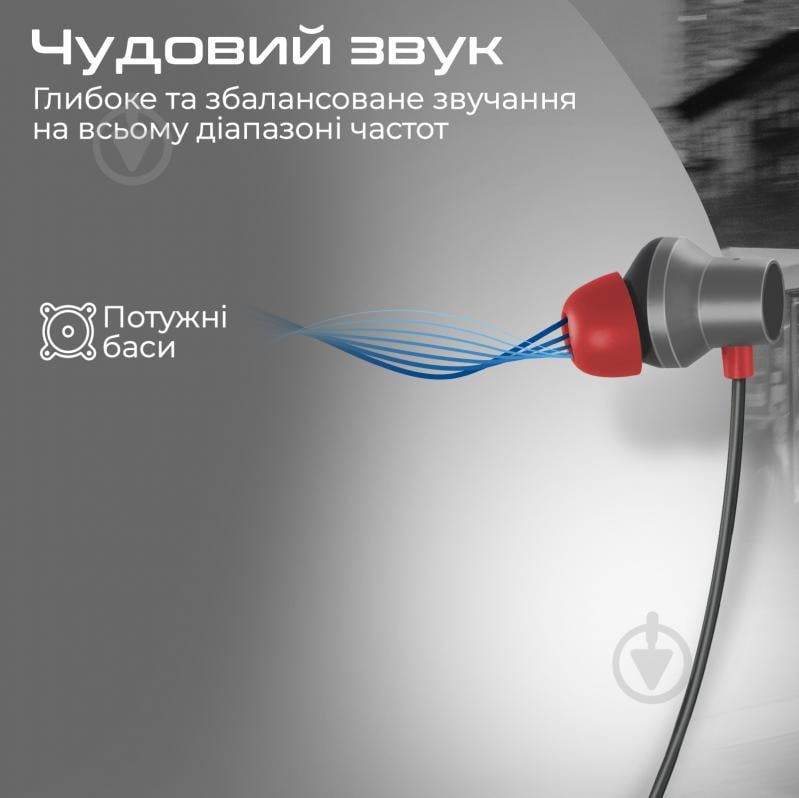 Наушники Promate Velcon black (velcon.black) - фото 4