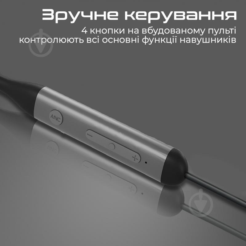 Наушники Promate Velcon black (velcon.black) - фото 7