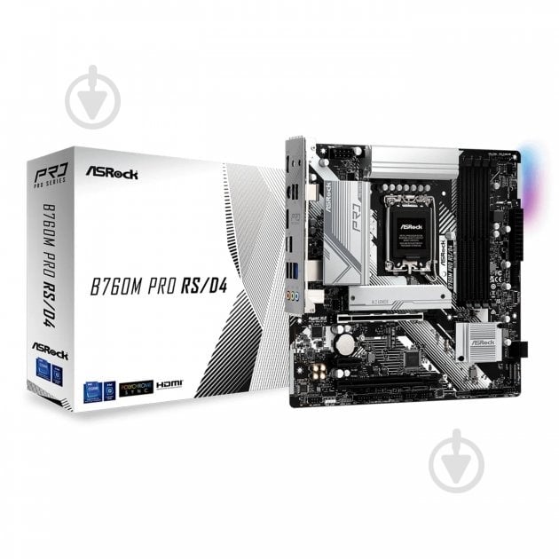 Материнская плата ASRock B760 PRO RS (Socket 1700, Intel B760, ATX) - фото 6