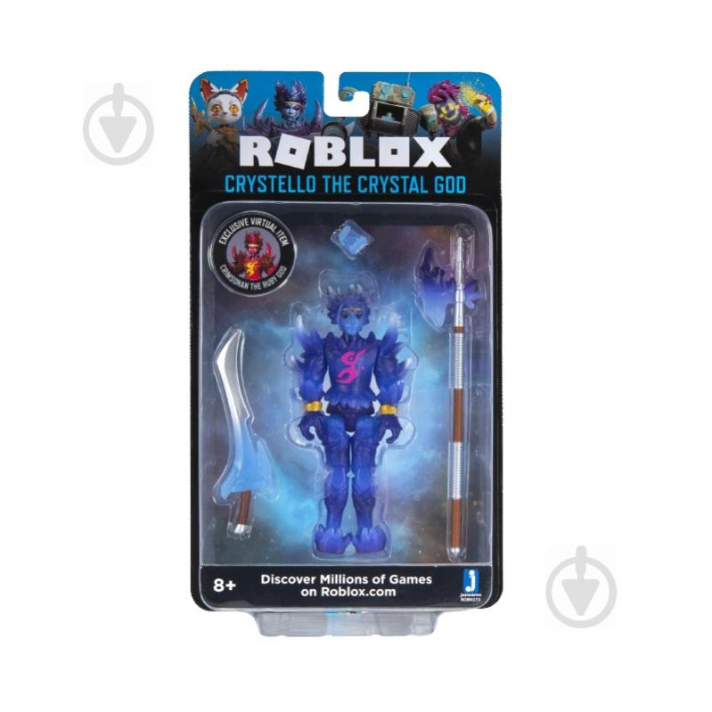 Фигурка коллекционная Jazwares Roblox Imagination Figure Pack Crystello the Crystal God W7 ROB0272 - фото 1