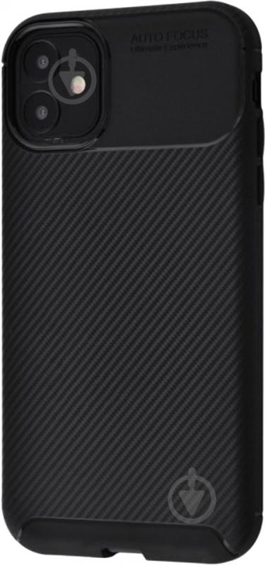 Чохол-накладка Ultimate Experience Carbon (TPU для Apple iPhone 11 - фото 1