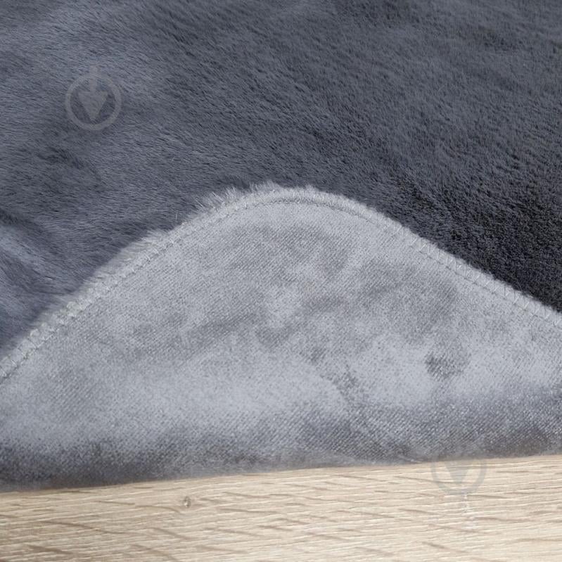 Ковер Dariana Elegant темно-серый 75x150 см - фото 4