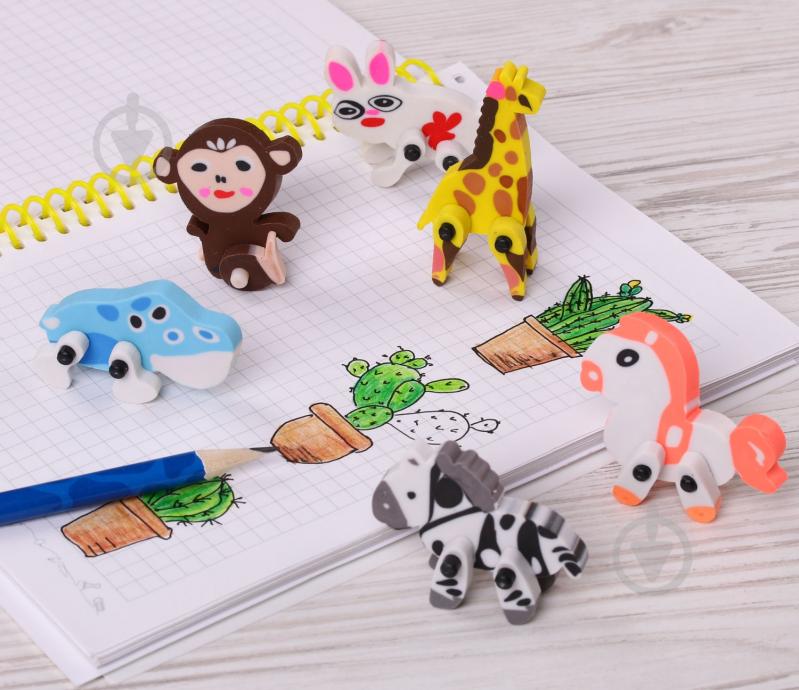 Ластик Зверушки Крокодил - фото 3 Ластик Зверушки Крокодил - фото 3