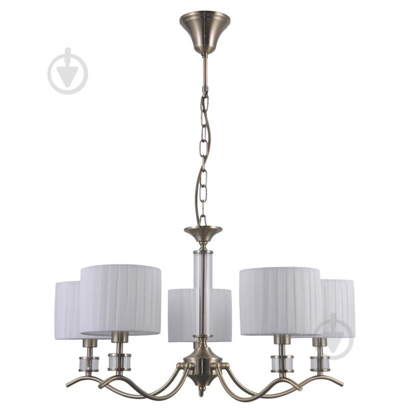 Люстра Victoria Lighting 5x40 Вт E14 бронза Sara/SP5 - фото 1 Люстра Victoria Lighting 5x40 Вт E14 бронза Sara/SP5 - фото 1