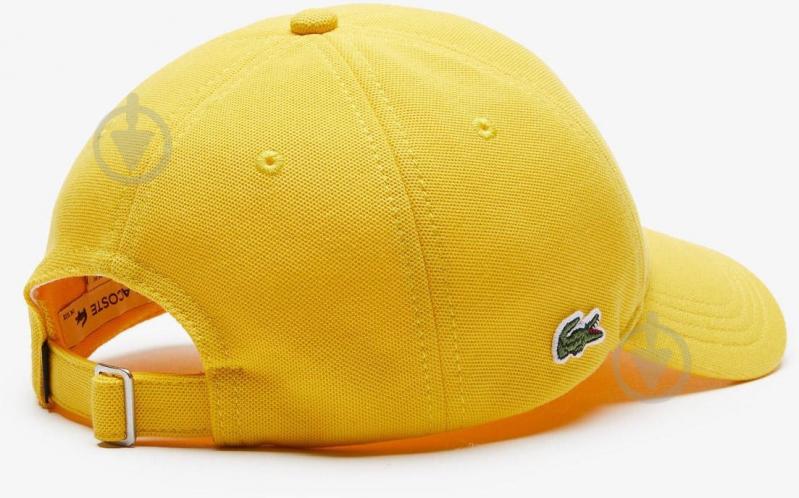 Кепка Lacoste RK2022-US3 one size желтый - фото 1