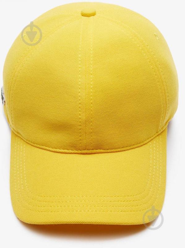 Кепка Lacoste RK2022-US3 one size желтый - фото 2
