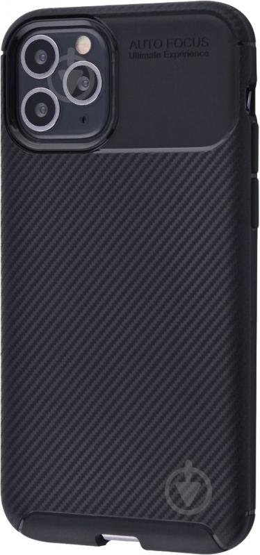 Чехол-накладка Ultimate Experience Carbon (TPU для Apple iPhone 11 Pro Max - фото 1