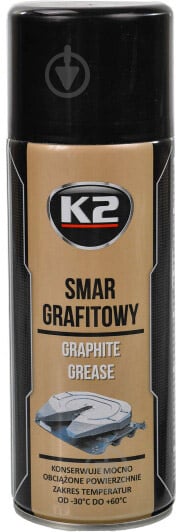 Графітне мастило K2 Graphite GREASE W130 400 мл - фото 1