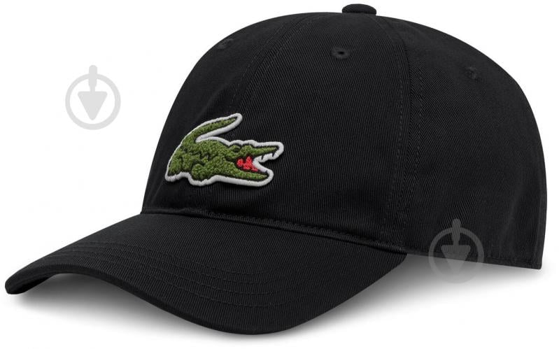 Кепка Lacoste RK3186-031 one size черный - фото 1