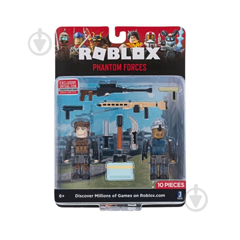 Набор фигурок Jazwares Roblox Game Packs Phantom Forces W6 ROB0208 - фото 1 Набор фигурок Jazwares Roblox Game Packs Phantom Forces W6 ROB0208 - фото 1