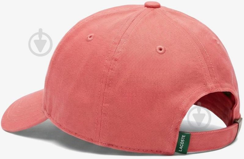 Кепка Lacoste RK0440-ZV9 one size червоний - фото 3
