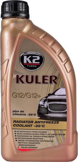 ᐉ Антифриз K2 Kuler -35 T201C 1 л красный • Купить в Киеве, Украине ...