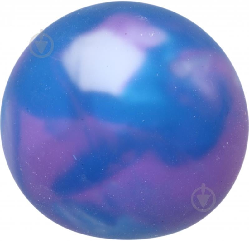 Іграшка-антистрес PIXIE барвистий м'яч 86 г 65 мм в асорт. CKS-10741 - фото 2