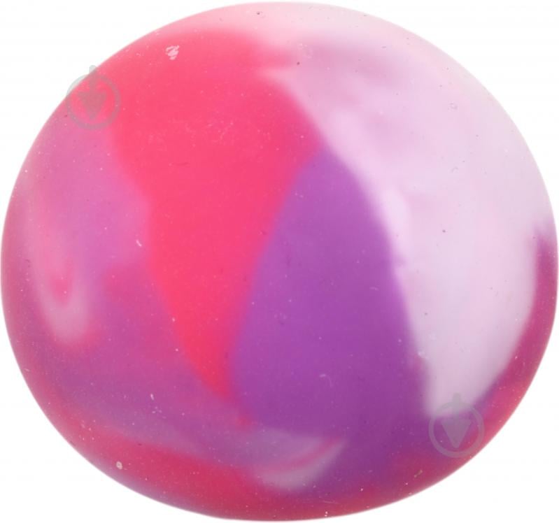 Іграшка-антистрес PIXIE барвистий м'яч 86 г 65 мм в асорт. CKS-10741 - фото 4