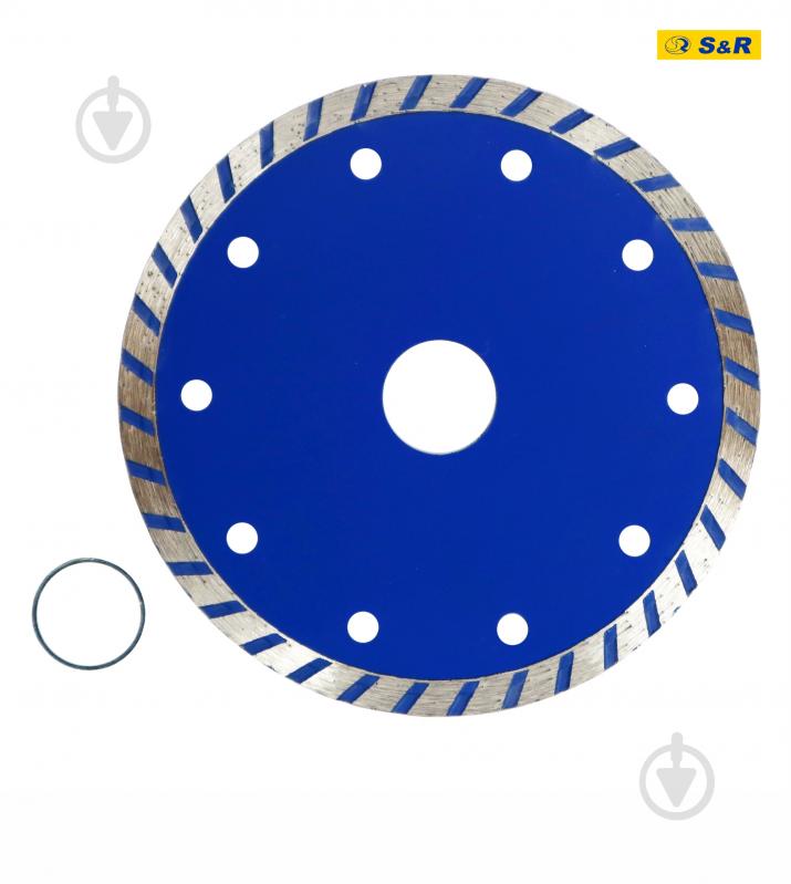 Диск алмазный отрезной S&R Tempo 125x2,0x22,2 252390125 - фото 2 Диск алмазный отрезной S&R Tempo 125x2,0x22,2 252390125 - фото 2