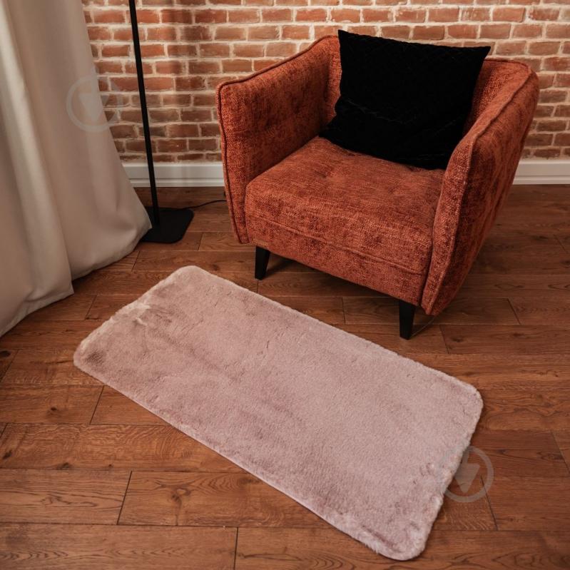 Ковер Dariana TWEED розовый 75x150 см - фото 2