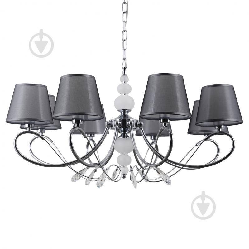 Люстра Victoria Lighting 8x40 Вт E14 хром Heidi/SP8 - фото 1