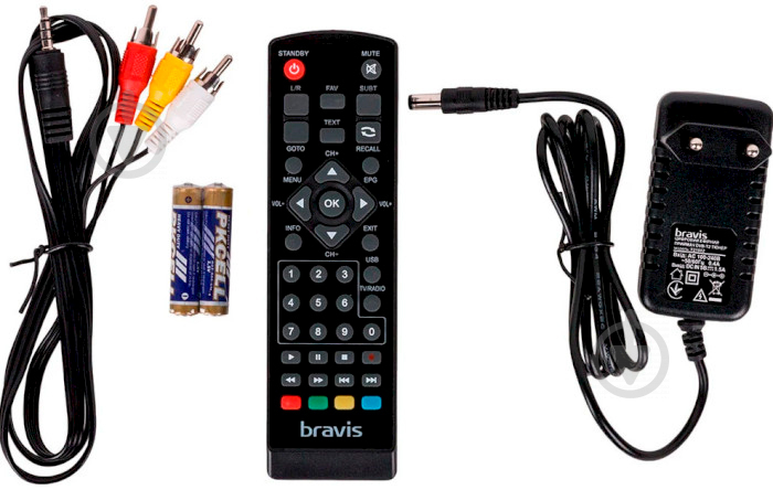 ТВ-тюнер Bravis T21002 (DVB-T, DVB-T2) - фото 7