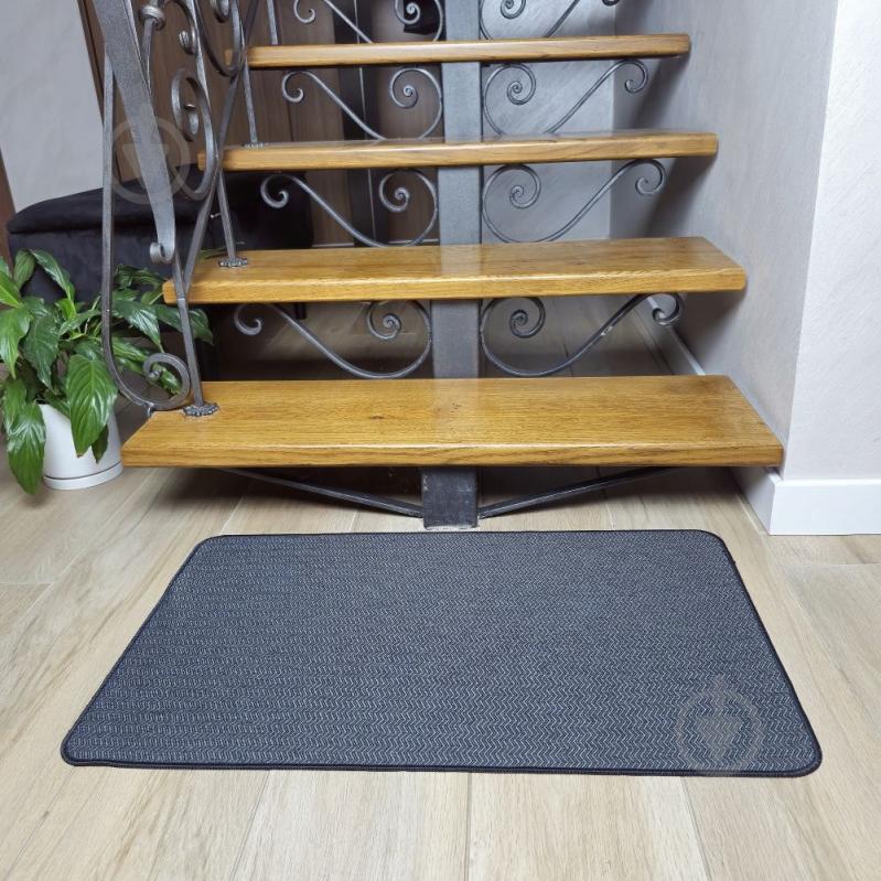 Коврик Dariana TWIST серый 60х90 см - фото 4 Коврик Dariana TWIST серый 60х90 см - фото 4