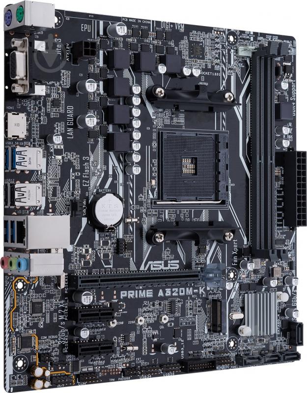 Материнская плата Asus 90MB0TV0-M0EAY0 (Socket AM4, AMD A320, micro ATX) - фото 2
