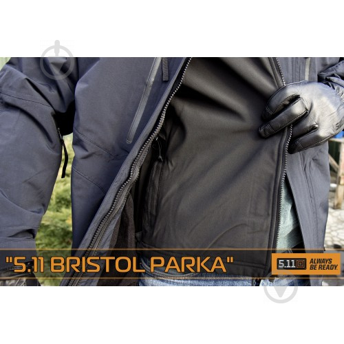 Куртка чоловіча демісезонна 5.11 Tactical Bristol Parka 48152 р.XS темно-синя - фото 9