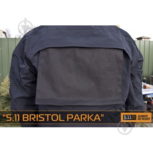 Куртка чоловіча демісезонна 5.11 Tactical Bristol Parka 48152 р.XS темно-синя - фото 10