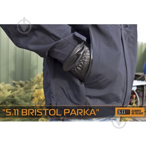 Куртка чоловіча демісезонна 5.11 Tactical Bristol Parka 48152 р.XS темно-синя - фото 7