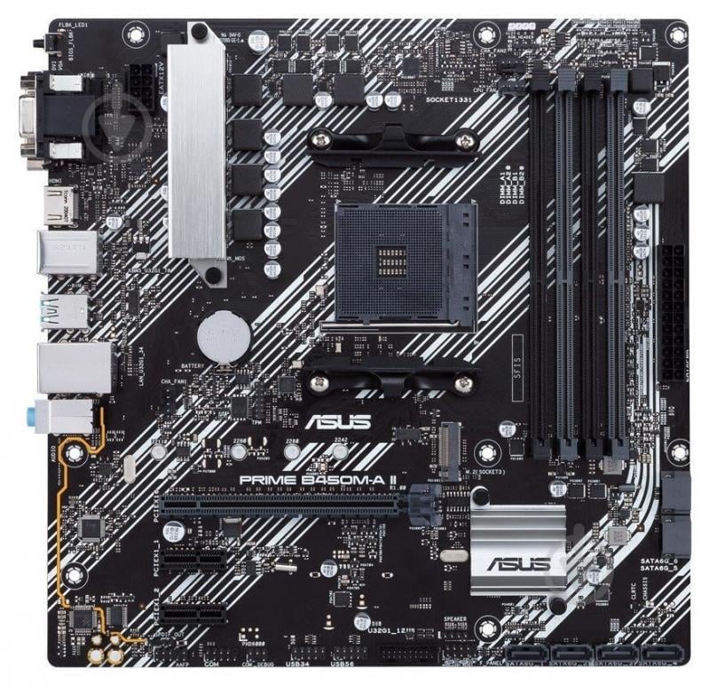 Материнская плата Asus 90MB15Z0-M0EAY0 (Socket AM4, AMD B450, micro ATX) - фото 1