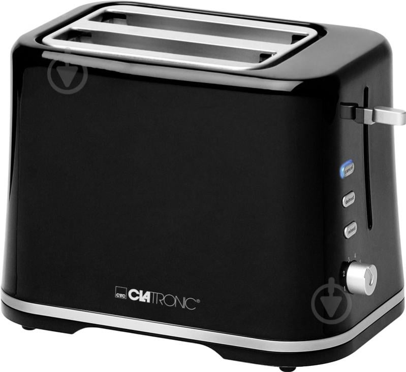 Тостер Clatronic TA 3554 black-silver - фото 1
