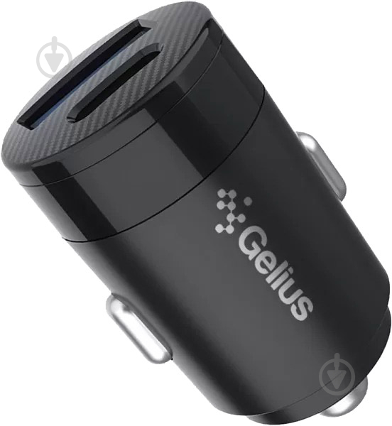 Автомобільний зарядний пристрій Gelius Pro Inch Twix GP-CC010C USB + Type-C QC/PD (30 Watt) + Кабель - фото 2