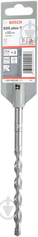 Бур Bosch 7 SDS-plus 10x165 мм 2608585045 - фото 3