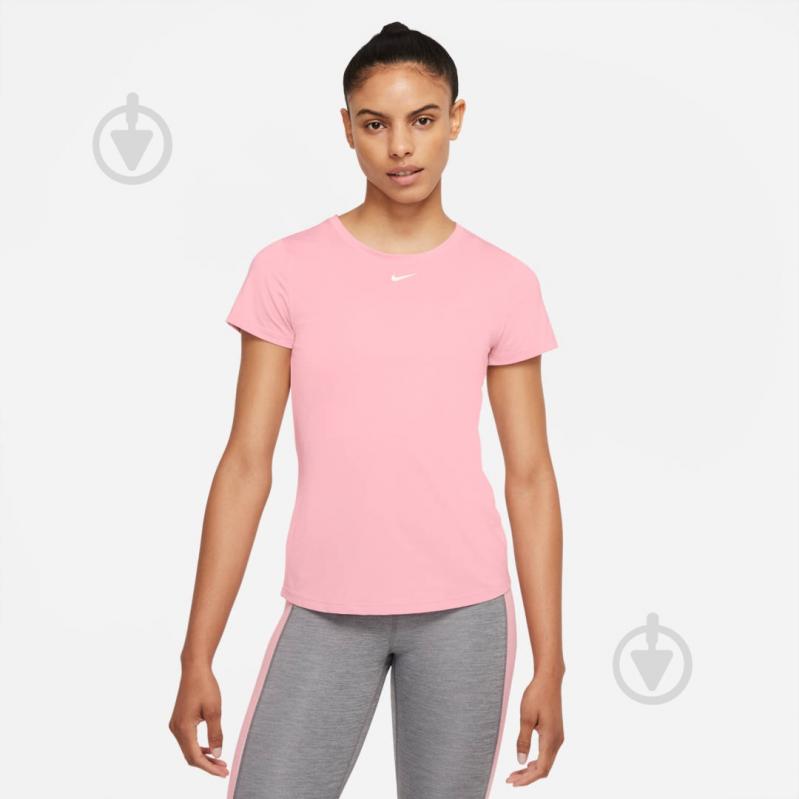 Футболка Nike W NK ONE DF SS SLIM TOP DD0626-630 р.XS рожевий - фото 2